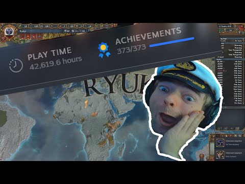 NEW CHANNEL: ALL 373 EU4 ACHIEVEMENTS IN 373 HOURS FIRST UP TTM LIVE IN A SEC ON TWITCH