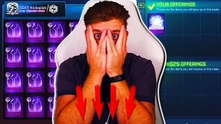 I AM OFFICIALLY BROKE! The Blind Trading to End it All in Rocket League...