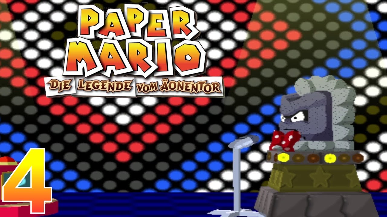 Paper Mario 2 Die Legende Vom äonentor Paper Mario: Die Legende vom Äonentor #4 - Das steinharte Quiz - YouTube