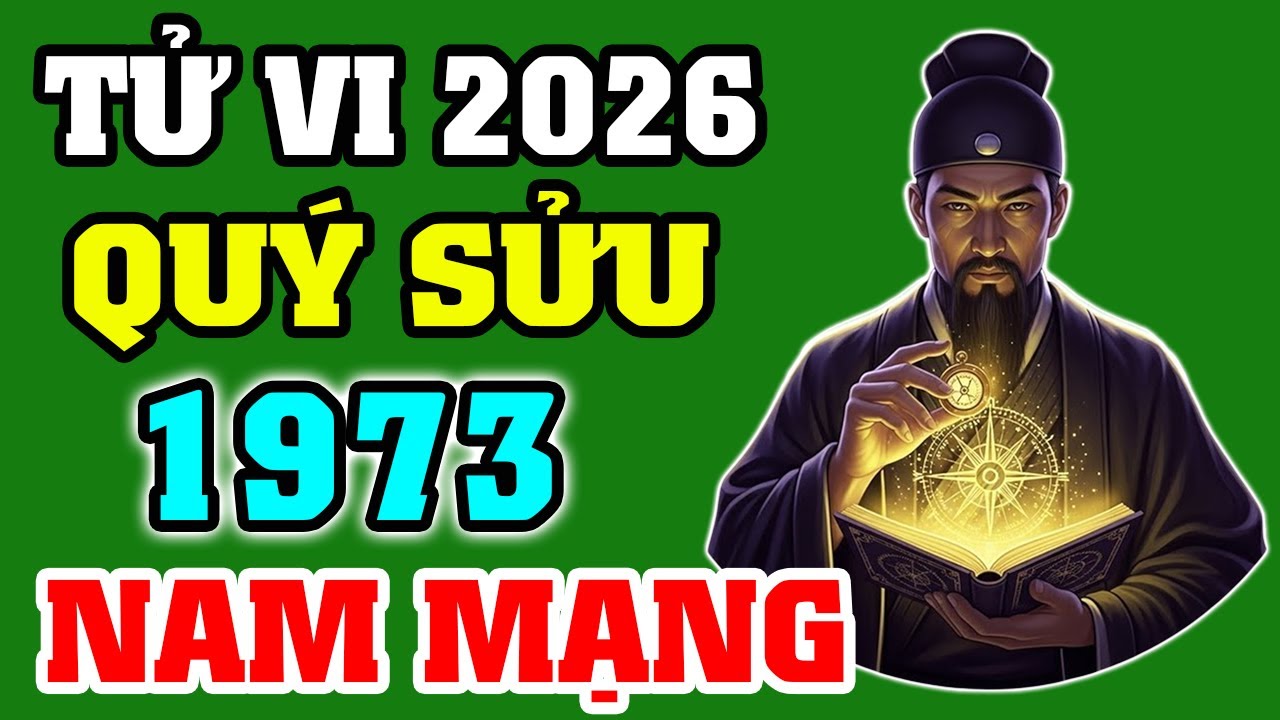Tử Vi Năm 2026 Tuổi Quý Sửu 1973 Nam Mạng | Vận Hanh Thông, Tài Lộc Tăng Trưởng