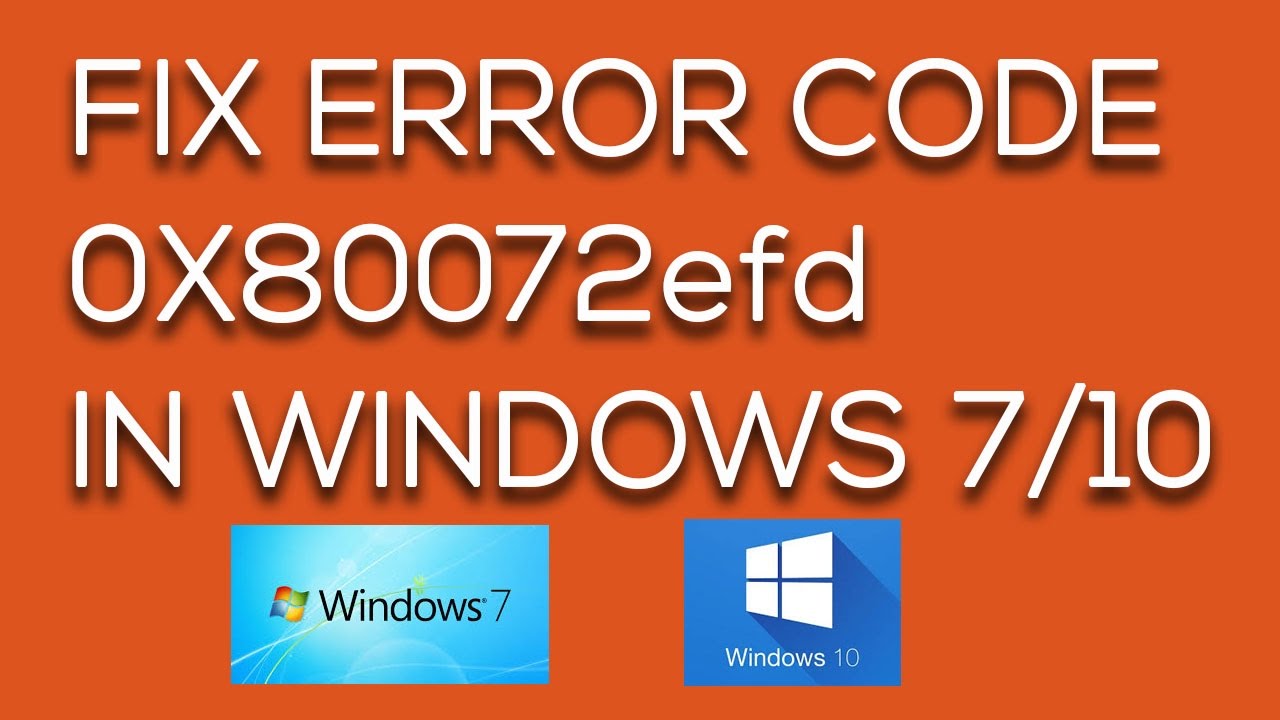 Fix Error Code 0x80072efd In Windows 7 8 10 Youtube - roblox details httpsendrequest failed