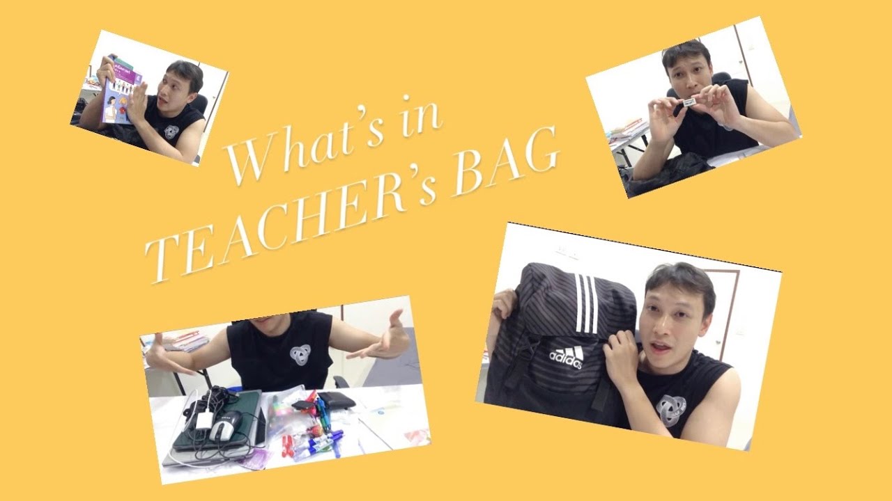 What’s in TEACHER’s BAG YouTube