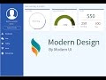 Modern Dashboard UI [vb.net] [c#]