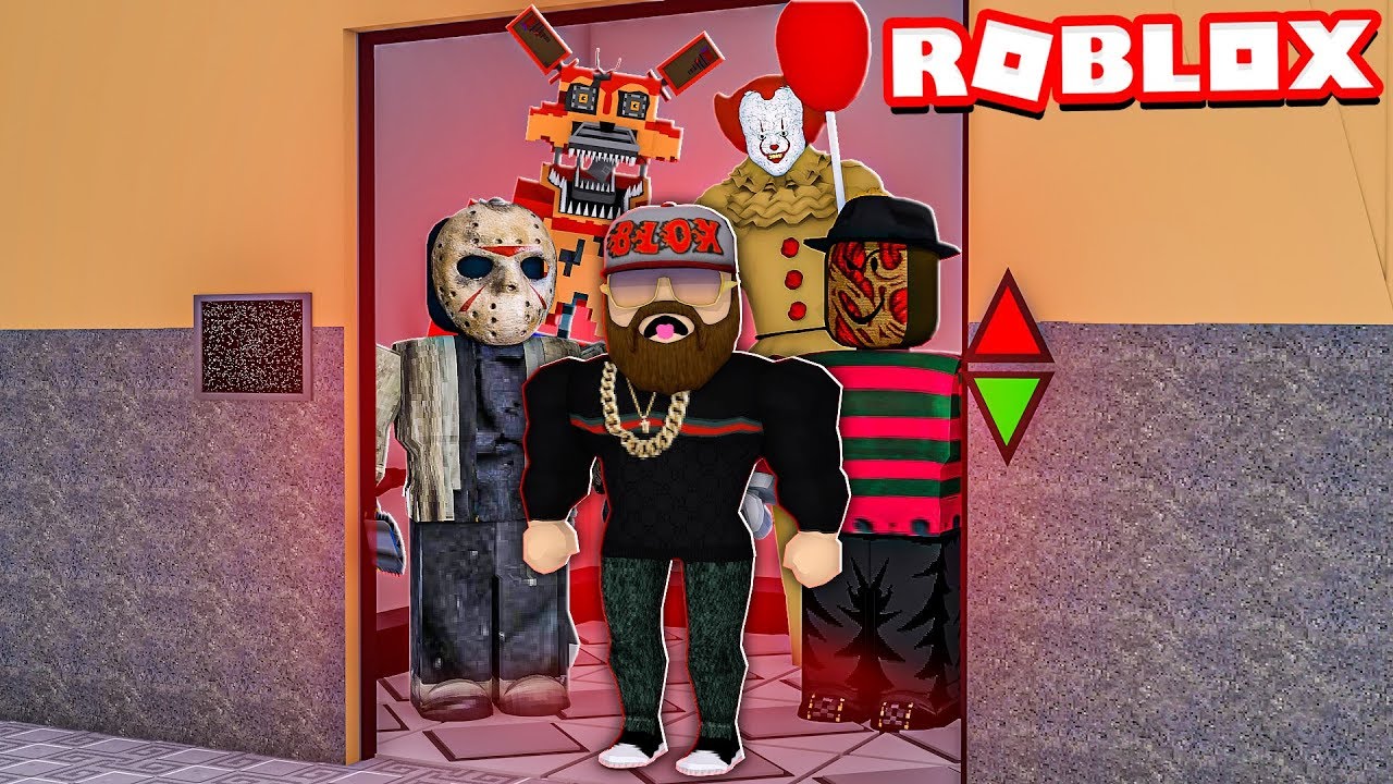 The Roblox Scary Elevator Youtube - roblox scary mask