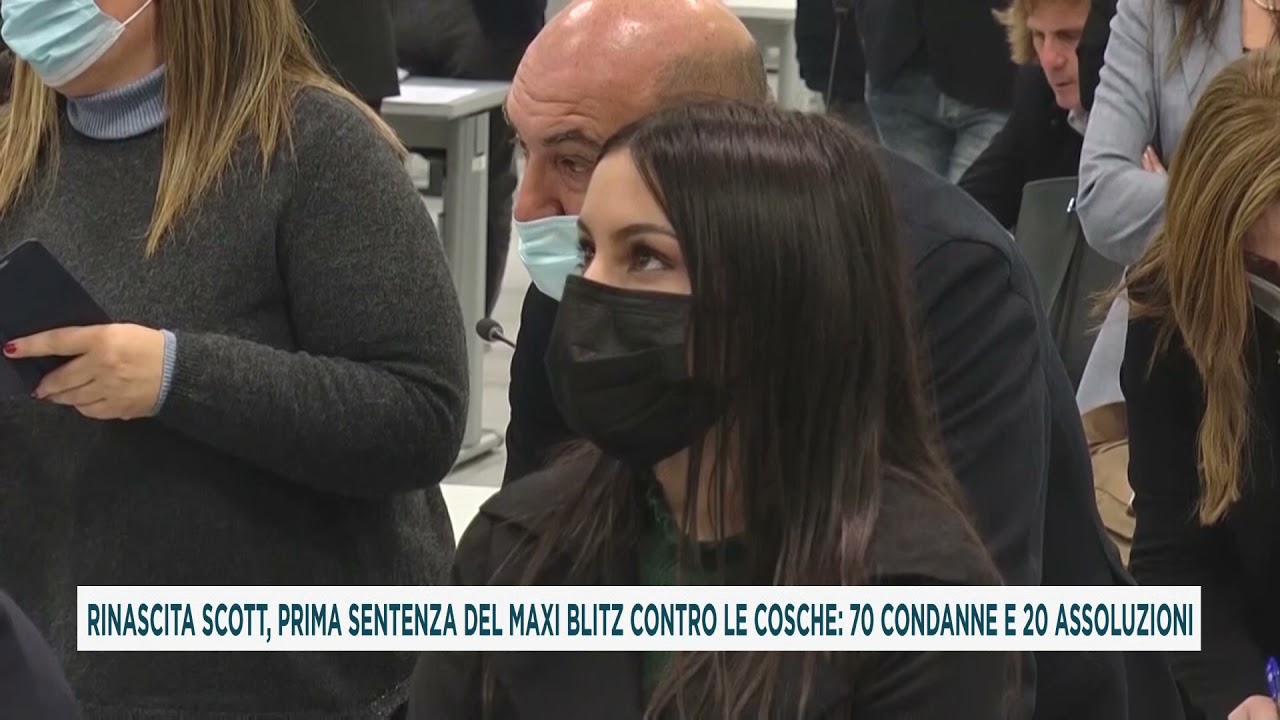 RINASCITA SCOTT, PRIMA SENTENZA DEL MAXI BLITZ CONTRO LE COSCHE: 70 CONDANNE E 20 ASSOLUZIONI