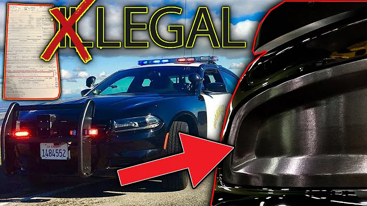 PULLED OVER FOR ILLEGAL TAILLIGHT TINT!