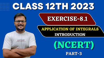 Class 12th Math Exercise 8.1 Question Solution | NCERT Class 12 math One Shot Ex 8.1 | Class 12 math