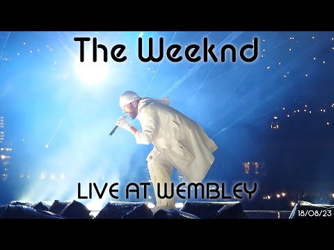 The Weeknd Live At Wembley Stadium, London - 18082023