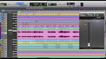 Mixing with SSL Matrix using Delta Control and ProTools