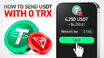 How to Send USDT TRC-20 With Zero TRX in Your Wallet