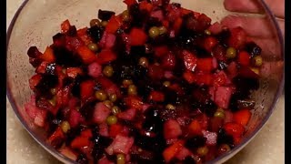 Винегрет классический рецепт.Быстро вкусно полезно.Салат без майонеза.Vinaigrette. Винегрет классический рецепт.Быстро вкусно полезно.Салат без майонеза.Vinaigrette.
