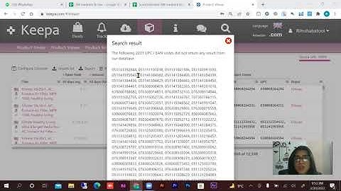How to Scan supplier sheet through Keepa.