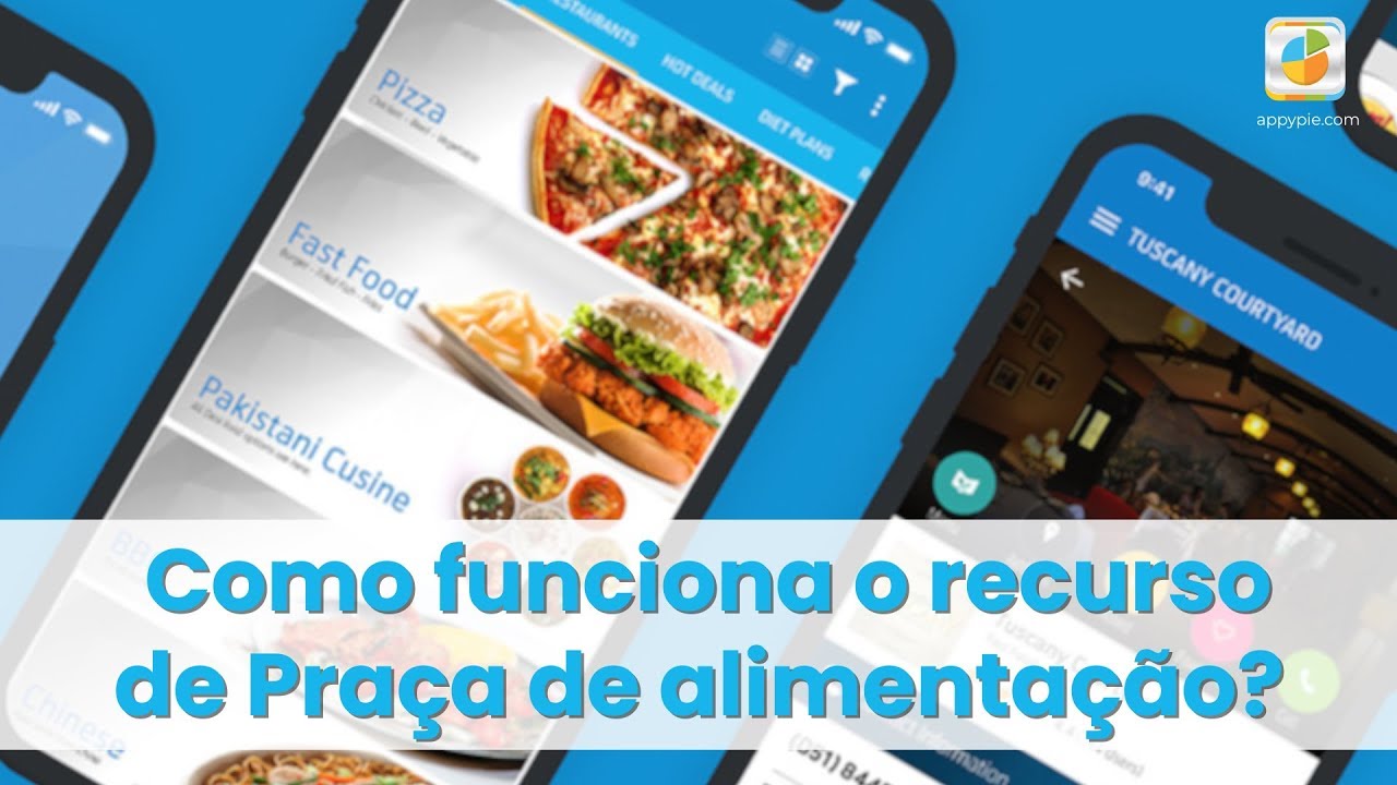 Como funciona o recurso de Praça de alimentação ? - App Academy