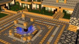 Forestia island town - 3D TEST Render