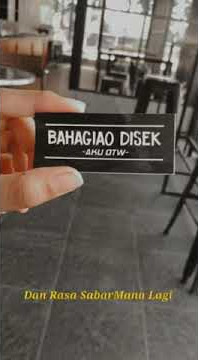 Status wa (Bahagiao disek Aku otw)