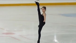 Julia Lipnitskaia Training Before The Russian Cup Final 2016