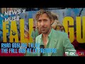 Ryan gosling talks the fall guy at la premiere