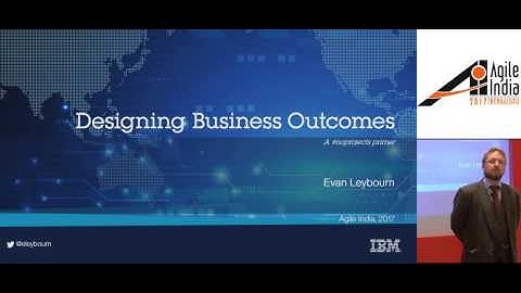 Designing Business Outcomes (#noprojects) By Evan Leybourn (@eleybourn) At Agile India 2017