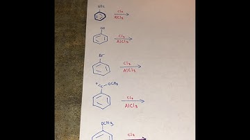Ortho/Para/Meta Directors Reactions