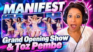 Choreograf reagiert auf MANIFEST - GRAND OPENING SHOW & TOZ PEMBE
