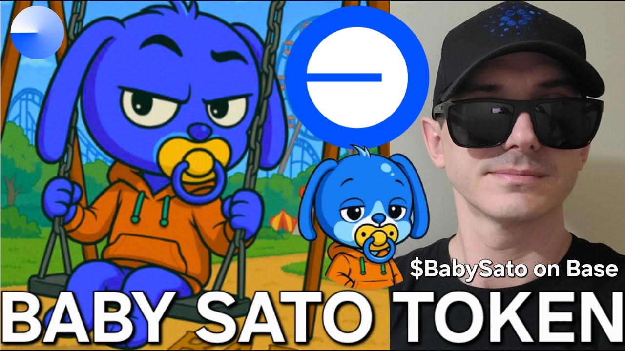 $BabySato - BABY SATO TOKEN CRYPTO COIN HOW TO BUY BASE MEMECOIN COINBASE  BLOCKCHAIN UNISWAP DEX NEW