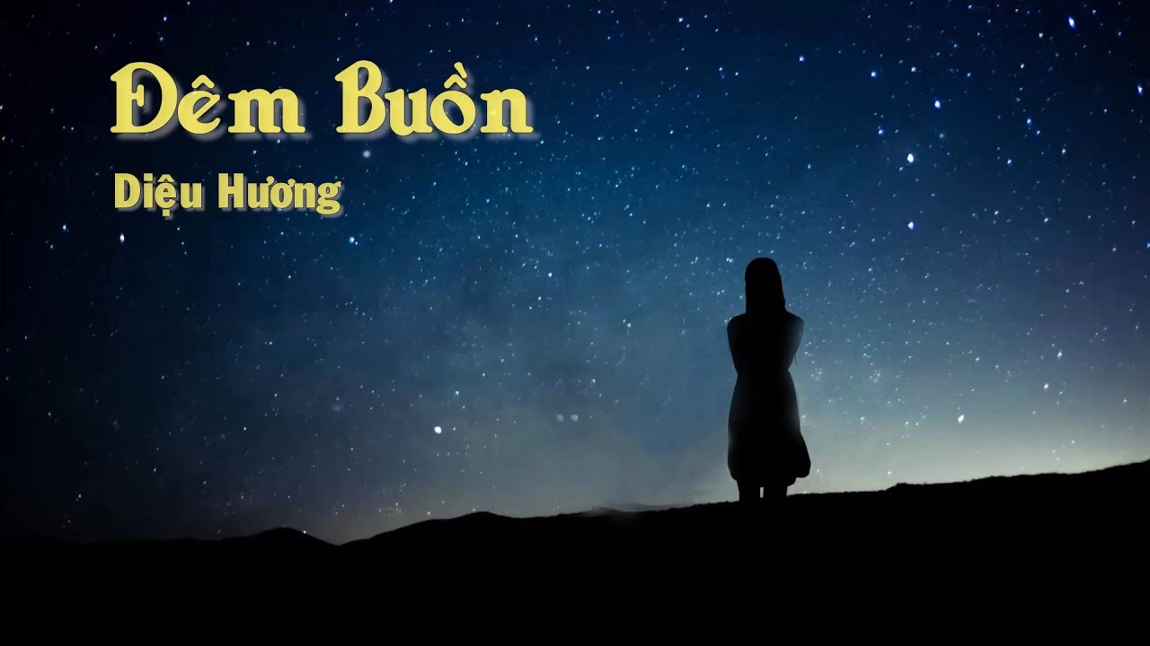 [Karaoke] Đêm buồn - Diệu Hương - Ngọc Anh - youtube