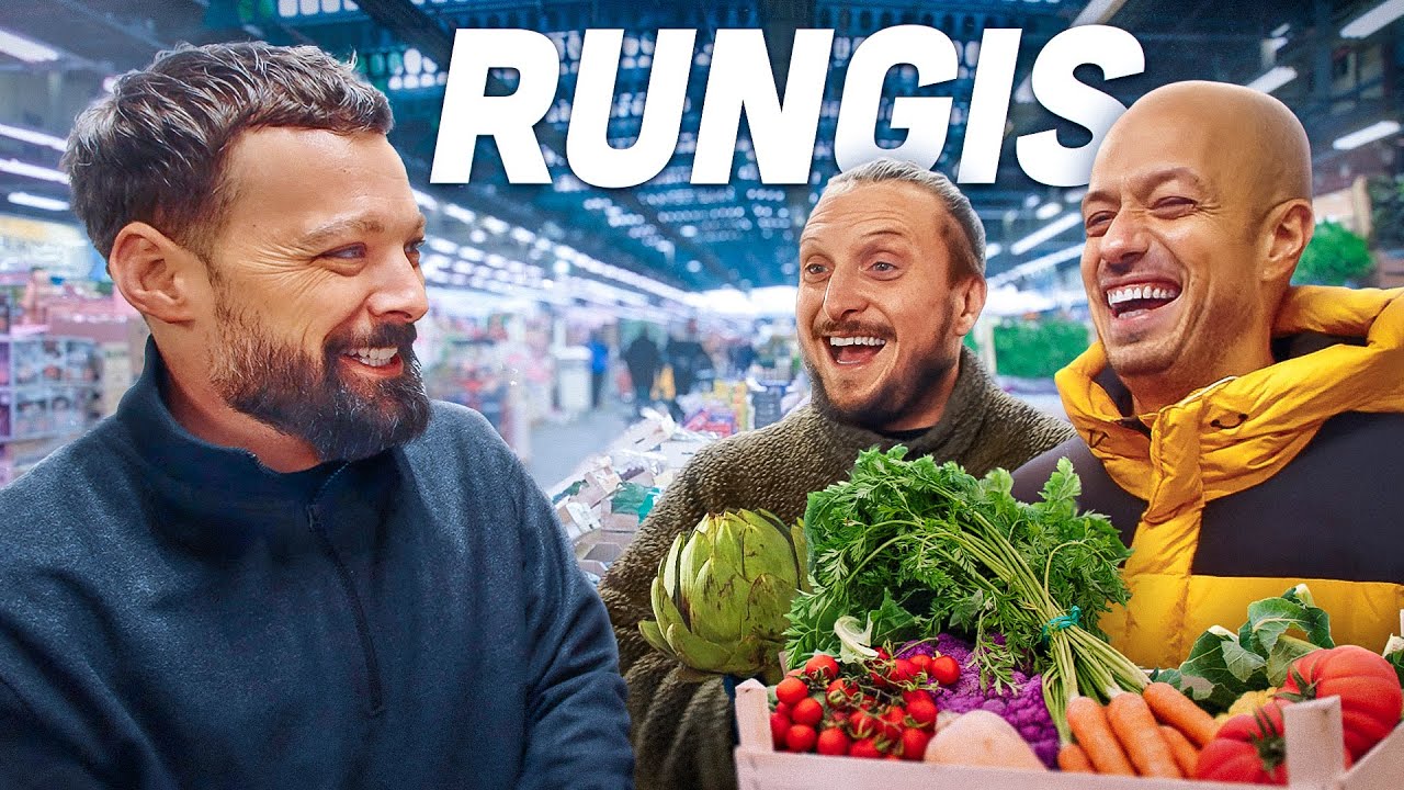 Dans le plus grand marché d'Europe avec Xavier Pincemin (Carlito confond la banane et la courgette)