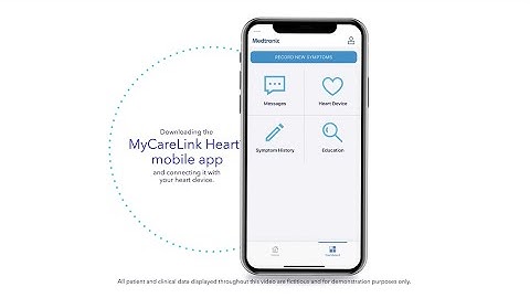Getting started with the MyCareLink Heart™ mobile app