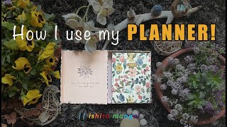 How I use my planner | Ishita Mangal by Ishita Mangal 4,817 views 3 years ago 6 minutes, 50 seconds