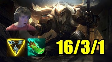 I Got 2 Items as Yorick and Just 1v5 Ended The Game