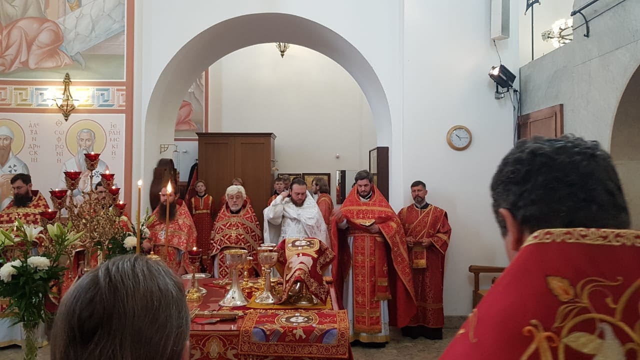 Хиротония священника Михаила Орманжи