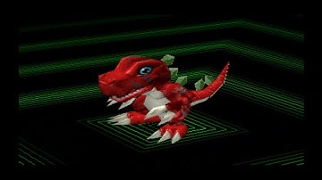 Digimon World (PS1) - A Simple Digivolution Guide (Digivolve to Tyranomon)