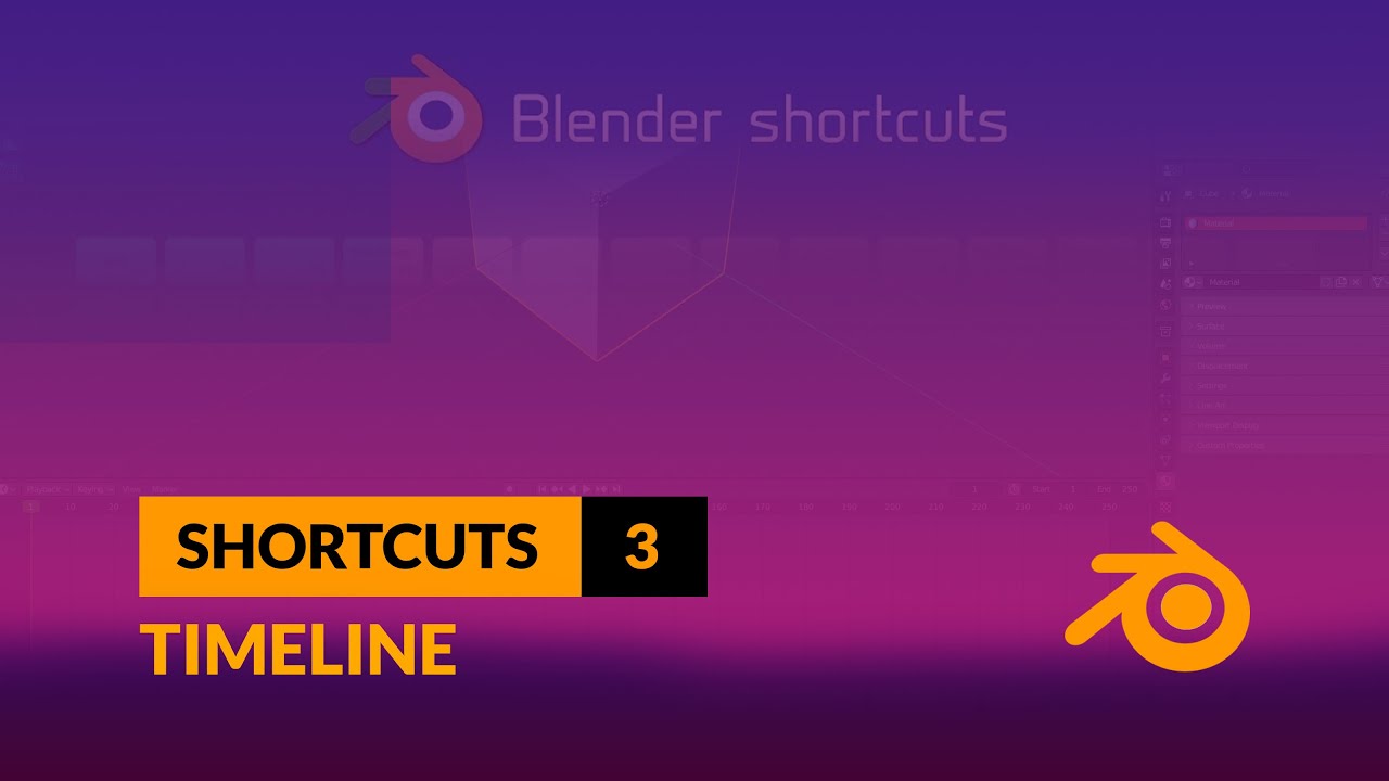 Blenderdagi shortcutlar va ishlashni tezlashtirish usullari | 3 - qism