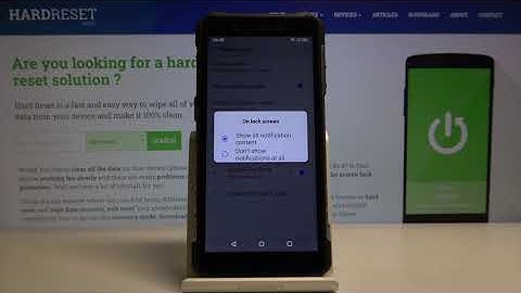 How to Enter Notification Settings in myPhone Hammer Iron 3 – Open Notification Settings