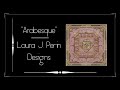 "Arabesque" - Laura J. Perin Designs - обзор материалов и начало процесса / Вышивка
