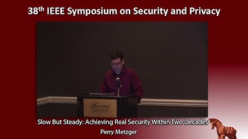 Slow But Steady: Achieving Real Security Within Two Decades