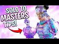 Tips from an Apex Predator on Solo queuing to Masters! (Apex Legends)