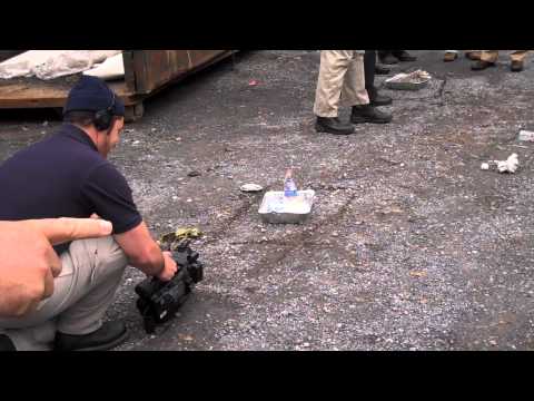 Incendiary device test  1