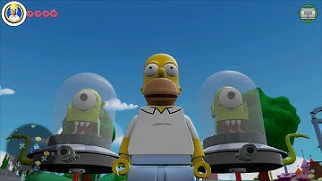 LEGO Dimensions - Simpsons Level Pack All 10 Minikits with Adventure World