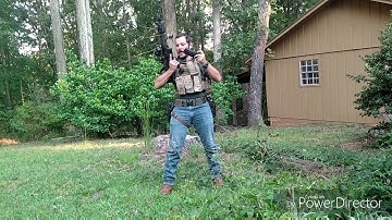 Emergency Strong side Reload of the AR15 rifle.