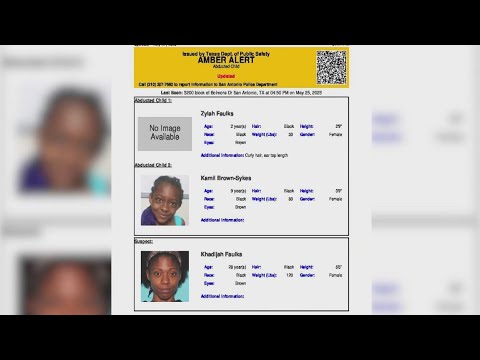 AMBER Alert issued for 2 children, woman wanted in connection ...