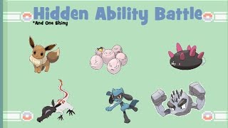 Hidden Ability Battle