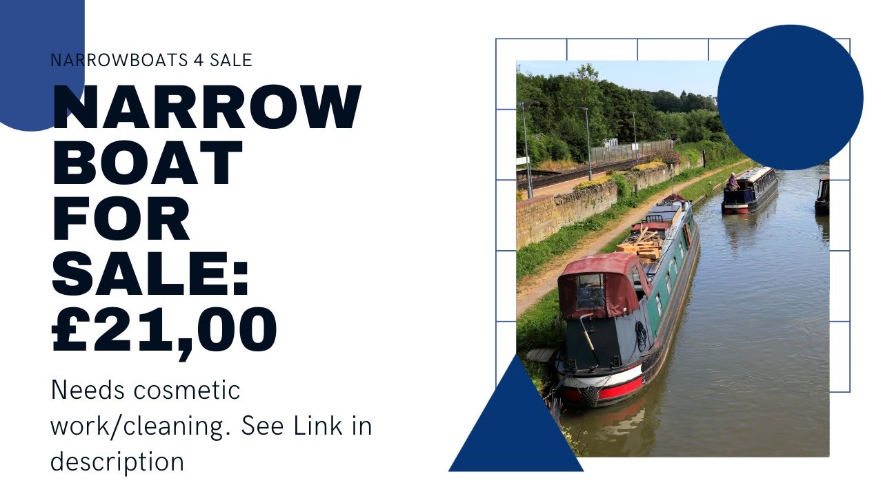 FOR SALE 45ft Colecraft narrowboat canal boat Mooring available YouTube