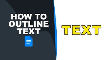 how to outline text in google docs
