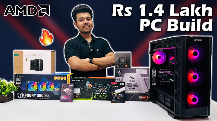 Cấu hình PC ₹140,000 mạnh mẽ với Ryzen 9 & RTX 4060 Ti