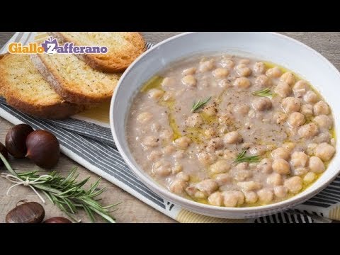 Zuppa di ceci e castagne