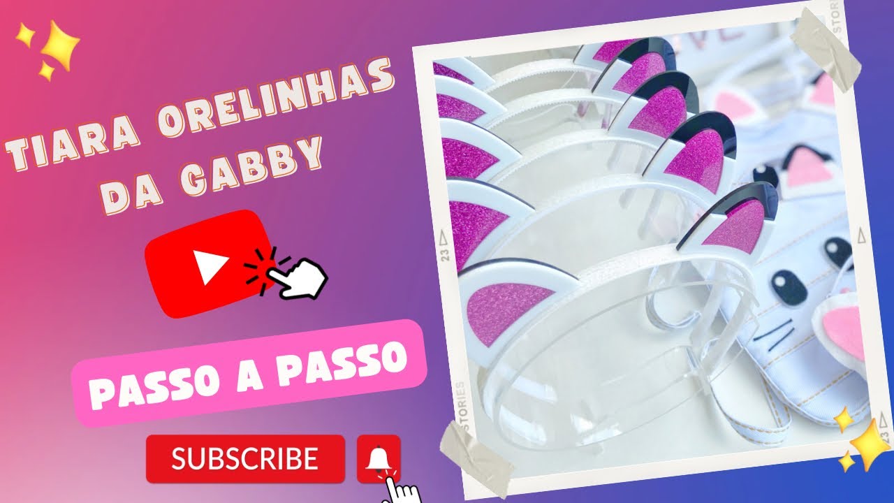 Tiara gatinho da Gabby