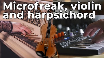 Arturia Microfreak Violin and Harpsichord - Divertimento