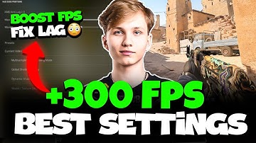 CS2 FPS BOOST Settings That ACTUALLY Work! 🎯 (Fix Stutters + Lag)