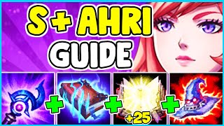 HOW TO PLAY AHRI MID & SOLO CARRY In Season 10 | Ahri Guide S10 - League Of Legends